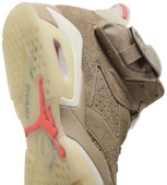 Nike Air Jordan Retro 6 Travis Scott British Khaki Spor Ayakkabı - 9