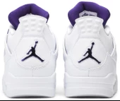 Nike Air Jordan Retro 4 Purple Metallic Spor Ayakkabı - 6