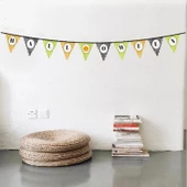 Cadılar Bayramı Kabak Temalı Halloween Yazılı Banner Süs Flama 3 Metre thumbnail 1