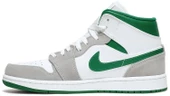 Nike Jordan 1 Mid SE White Pine Green Smoke Grey Spor Ayakkabı thumbnail 3