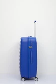 Benetton Trolley Valiz Mavi Orta Boy 14BNT1000-02-M - 2