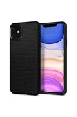 Spigen iPhone 11 Kılıf Liquid Air Black - 076CS27184 - 1