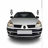 RENAULT CLİO 2 YARASA AYNA KAPAĞI FİBER SİYAH BOYALI - 1
