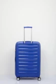 Benetton Trolley Valiz Mavi Kabin Boy 14BNT1000-03-M - 3