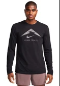 Nike FN0827-010 Trail Dri-Fit Tişort Erkek T-Shirt - 6