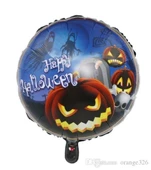 Happy Halloween Balkabağı Folyo Balon 18 İnç thumbnail 1