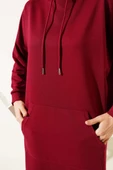 Kanguru Cepli Tunik Bordo thumbnail 4