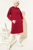 Kanguru Cepli Tunik Bordo thumbnail 2