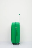 Benetton Trolley Valiz Yeşil Orta Boy 14BNT1000-02-Y - 2