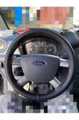 DİKİŞLİ DİREKSİYON KILIFI DAMARLI DERİ KIRMIZI DİKİŞLİ FORD TRANSİT İÇİN - 1