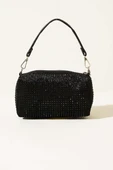 Taşlı Mini El Çantası Siyah Siyah thumbnail 2