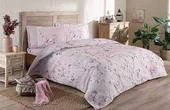 ÖZDİLEK PİKE TAKIMI TEK KİŞİLİK PEMBE IVY ROSE - 1