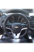 DİKİŞLİ DİREKSİYON KILIFI SİYAH DERİ SİYAH DİKİŞLİ CHEVROLET CRUZE İÇİN thumbnail 1
