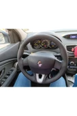 DİKİŞLİ DİREKSİYON KILIFI DAMARLI SİYAH DERİ SİYAH DİKİŞLİ RENAULT FLUENCE İÇİN thumbnail 1