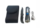 F-91 Zoomlu Xhp-50 Güçlü Işık Taşıma Çantalı 2,li Set - 1