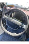 DİKİŞLİ DİREKSİYON KILIFI SİYAH- GRİ DİKİŞLİ IVECO TIR KAMYON İÇİN - 1