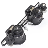 Gözlük Model Çıft Led Aydınlatma ,saat Onarımı Için Harika Büyüteç thumbnail 3