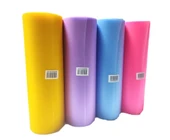 Parlak Simli Görünüm Sarı Renk Yapışkanlı Folyo 30 Cm 1 Metre - 3