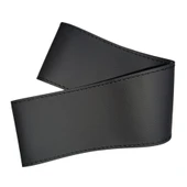 DİKİŞLİ DİREKSİYON KILIFI İTHAL SİYAH DERİ SİYAH DİKİŞLİ FIAT EGEA İÇİN thumbnail 4