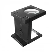 Katlanır Plastık,led Işıklı Test Cıhazı Büyüteç 2.5x90mm - 2