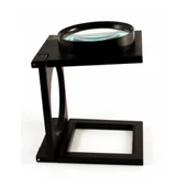 Masa Üstünde Proje Çizimi.küçük Yazı Vb Okuma İçin Mükemmel 110 Mm Katlanır Büyüteç - 1