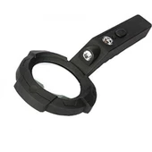 7 Led Aydınlatma,fener,pusula,4x Büyütme Okuma Büyüteç Th600557 - 4