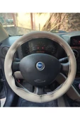 DİKİŞLİ DİREKSİYON KILIFI BEJ DERİ SİYAH DİKİŞLİ FIAT DOBLO İÇİN thumbnail 2