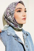 Paisley Desenli Soft Pamuk Eşarp Nefti thumbnail 1