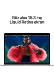 15-inch MacBook Air: Apple M3 chip with 8-core CPU and 10-core GPU, 8GB, 256GB SSD - Silver - 5