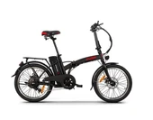 Kuba Speedlight Pro Katlanabilir Elektrikli Bisiklet Siyah - 1