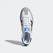 Adidas Samba B75806 Unisex Spor Ayakkabı Beyaz Siyah - 4