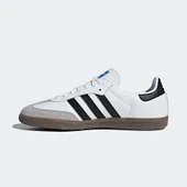 Adidas Samba B75806 Unisex Spor Ayakkabı Beyaz Siyah - 3