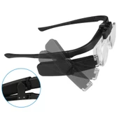 Şarjlı Gözlük Tip Büyüteç Mercek Lup Lensleriyle Taşıma Çantalı 11642dc thumbnail 4