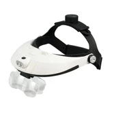 5 Mercekli Çok Fonksiyonlu, Başlık Tip Işıklı Büyüteç 81001h thumbnail 1