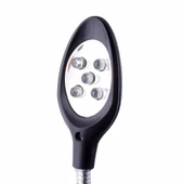 Masa Üstü Mandallı ,2.5x90mm, 7.5x34mm Mercekli ,adaptörlu Işıklı Büyüteç thumbnail 7