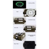 Çok Fonksiyonlu Profesyonel Askeri Pusula thumbnail 6