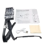 Şarjlı Gözlük Büyüteç 4 Farklı Lens 11537dc - 7