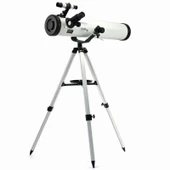 76x700 Profesyonel Aynalı  Uzay Teleskopubeyaz - 1