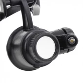 Gözlük Modeli 10x 15x 20x 25x Lens,2led Işıklı,büyüteç thumbnail 3