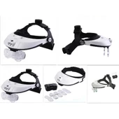 5 Mercekli Çok Fonksiyonlu, Başlık Tip Işıklı Büyüteç 81001h thumbnail 5