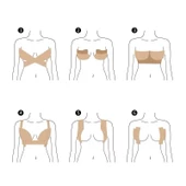 Göğüs Dikleştirme Bandı S Beden 2.5 Cm. thumbnail 1