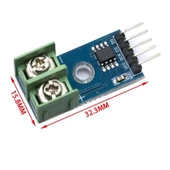 MAX6675 Modül + K Tip Termokupl - Sıcaklık Isı Sensörü -20C +85C - 7