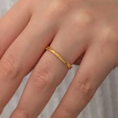 Gümüş Gold Ajda Kadın Yüzük  SL7354 thumbnail 10