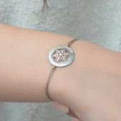 Gümüş Kar Tanesi Bayan Bileklik  SL2040 thumbnail 3