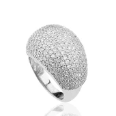 Gümüş Çok Taşlı Bayan Yüzük  SL2565 - 1