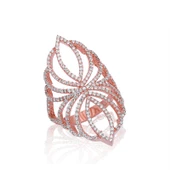 Gümüş Rose Bayan Yüzük SL2669 thumbnail 1