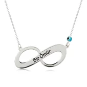 ​Gümüş Sonsuz Bir Ömür Bayan Kolye SL3146 - 1