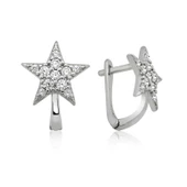 Gümüş Yıldız Küpe  SL3192 thumbnail 1