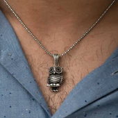 ​Gümüş Baykuş Kolye SL3400 thumbnail 2