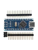 Arduino Nano 3.0 Type C ATMEGA328 CH340 Açık Kaynak Kod Yazılım Geliştirme Eğitim Kartı thumbnail 2